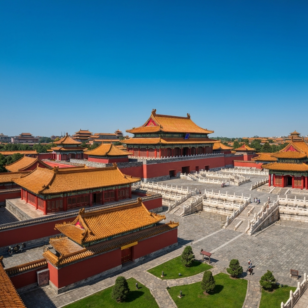 Forbidden City traditional architecture
